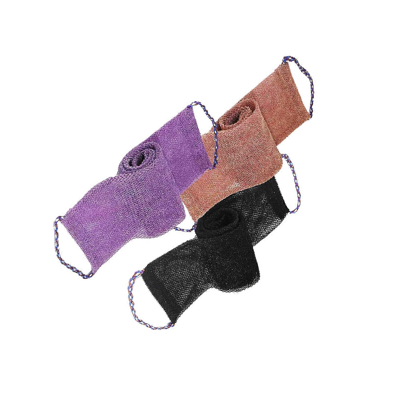 Shower Back Scrubber with Long Handles for Deep Cleansing Bath Sponge Reusable Body Brush