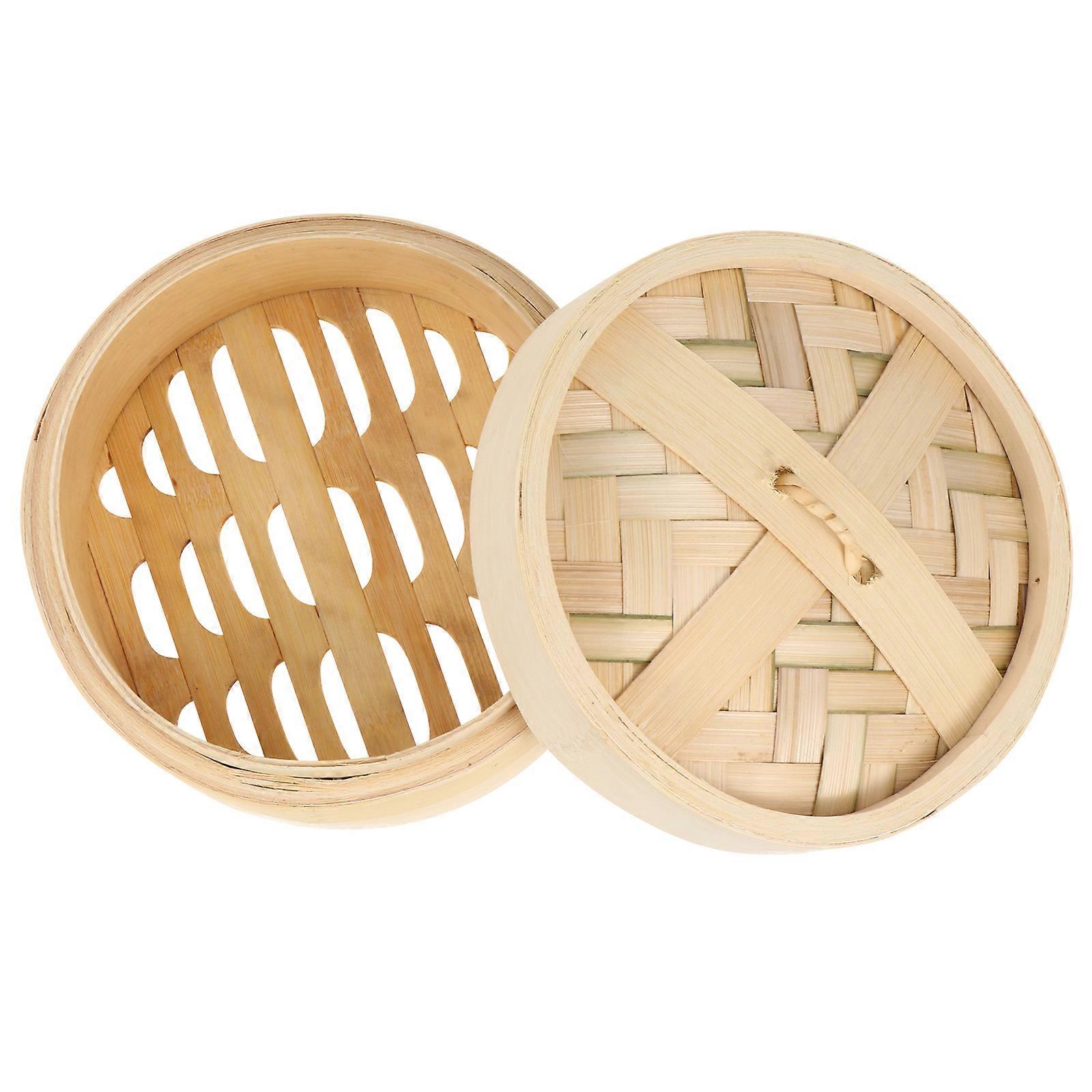 Premium Kitchen Bamboo Food Steamer for Steaming 1Set