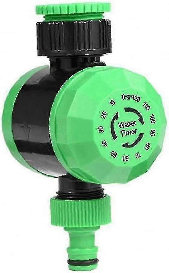 Garden Water Timer with Manual Settings, Durable Mechanical Controller for Irrigation Systems