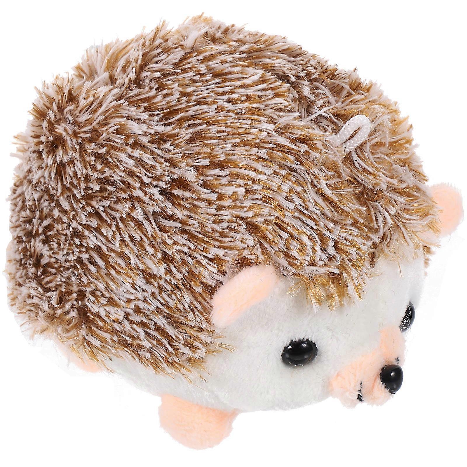 Sewing Pin Holder Hedgehog Shape Portable Needle Organizer Sewing Projects Brown 1Pack