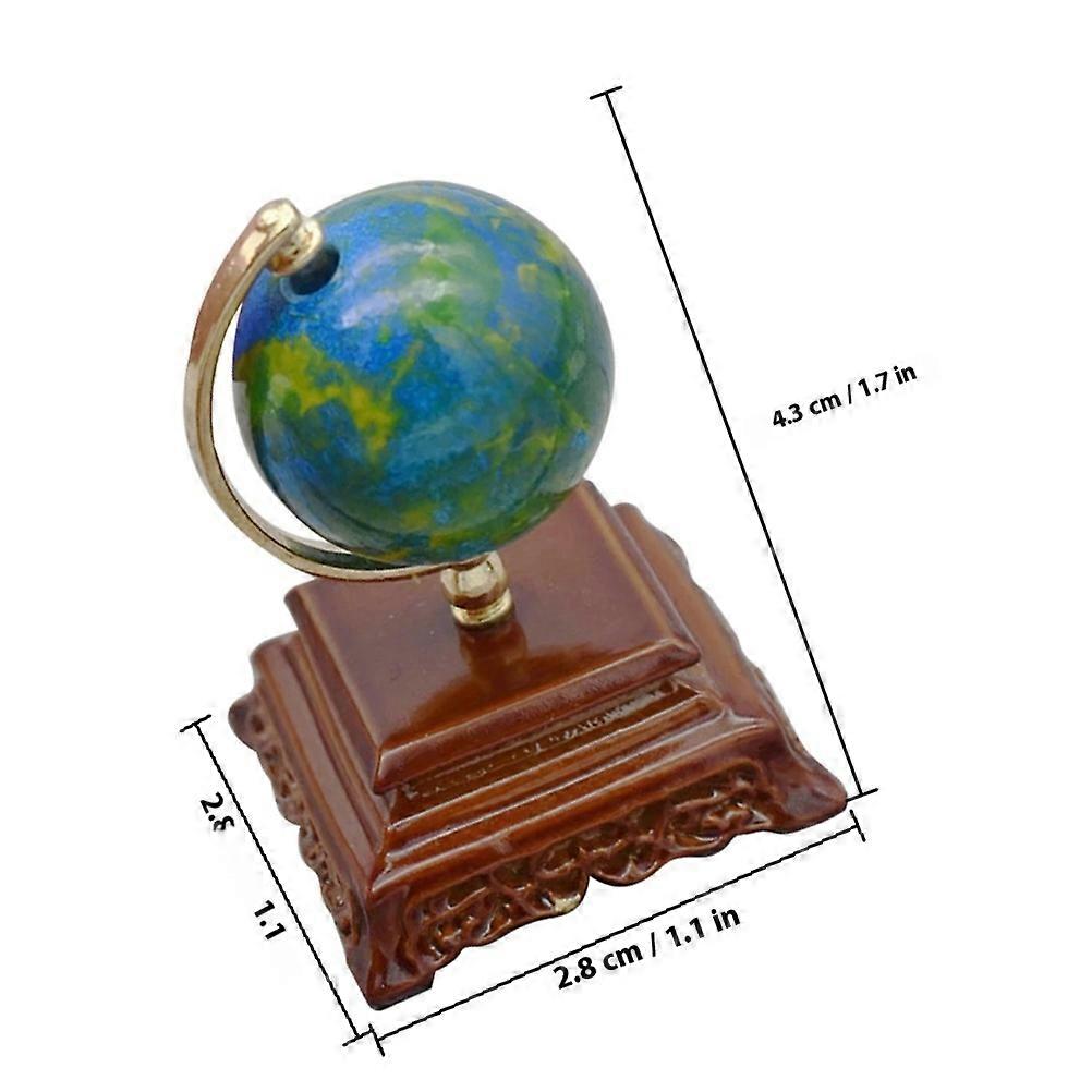 Decorative Mini Globe for Kids Alloy Material Assorted Color Model