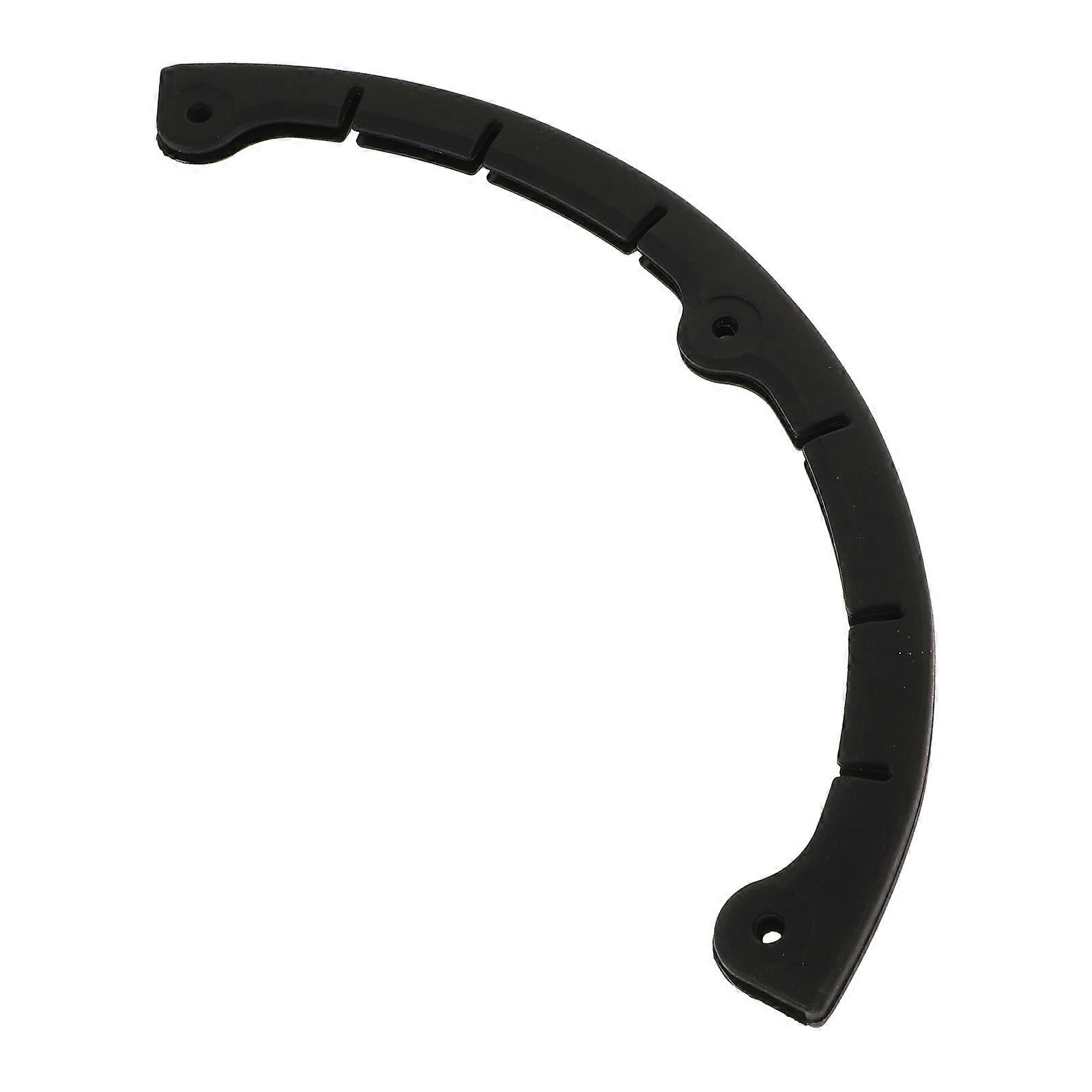 Skateboard Deck Edge Protector Guard for Protection Black Rubber Shock Absorber