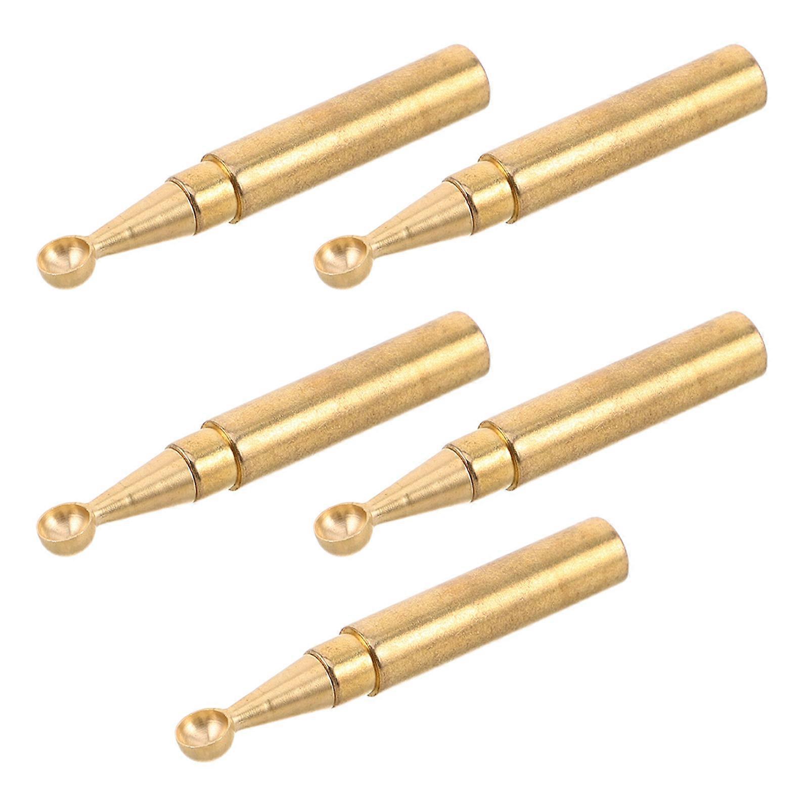 Spoon Tool Replacement Tips 5 Sets Perfect for Precision Work Accessories Multi Metal Designed for Pyrography Tasks