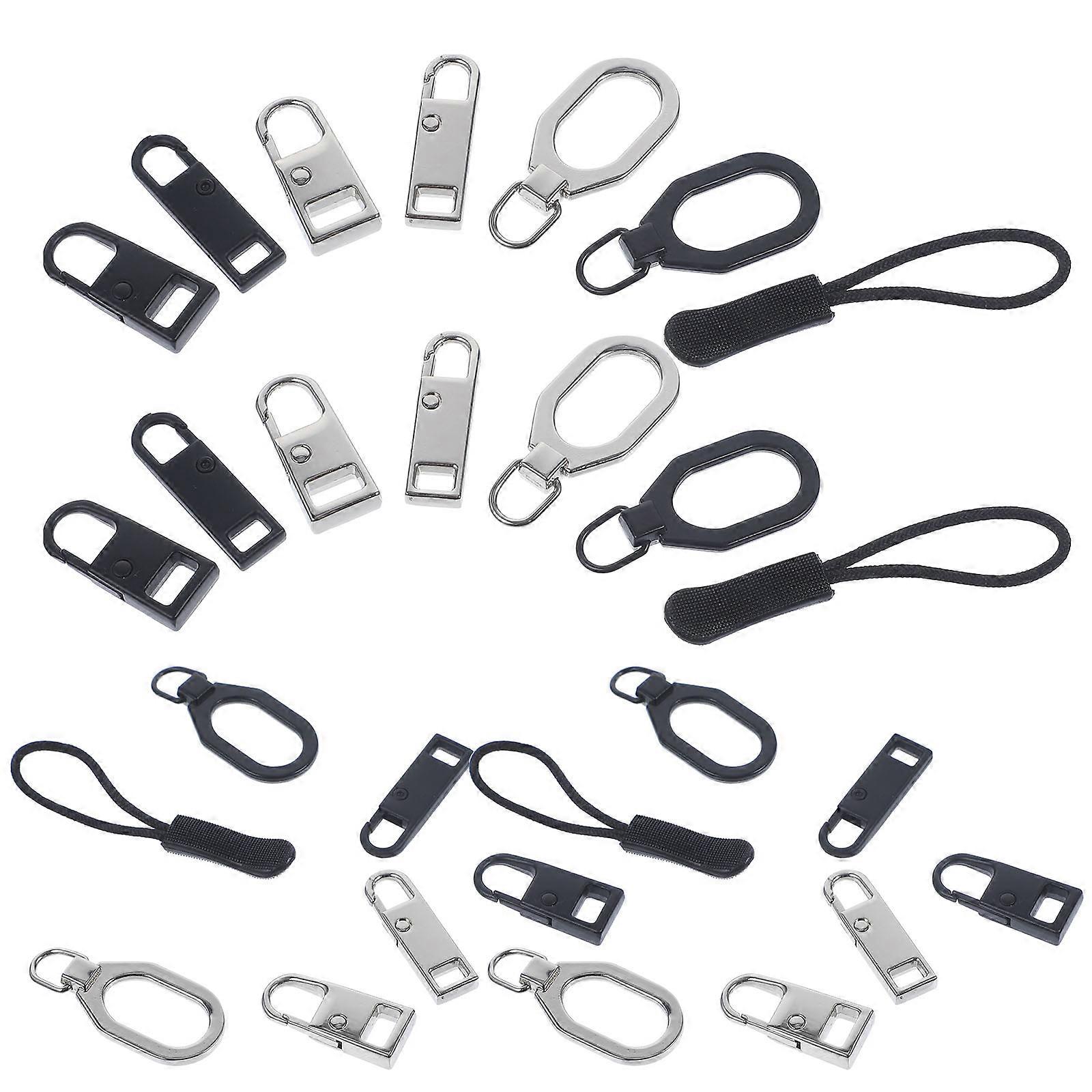 Zipper Pull Tab for Coats Detachable Zipper Head 160Pcs Kit