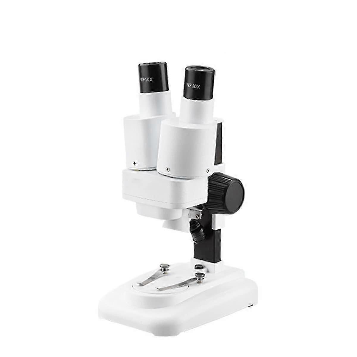 Binocular Stereo Microscope Accessories Kit 20X Magnification LED Illumination for PCB Inspection and Microscope Slides