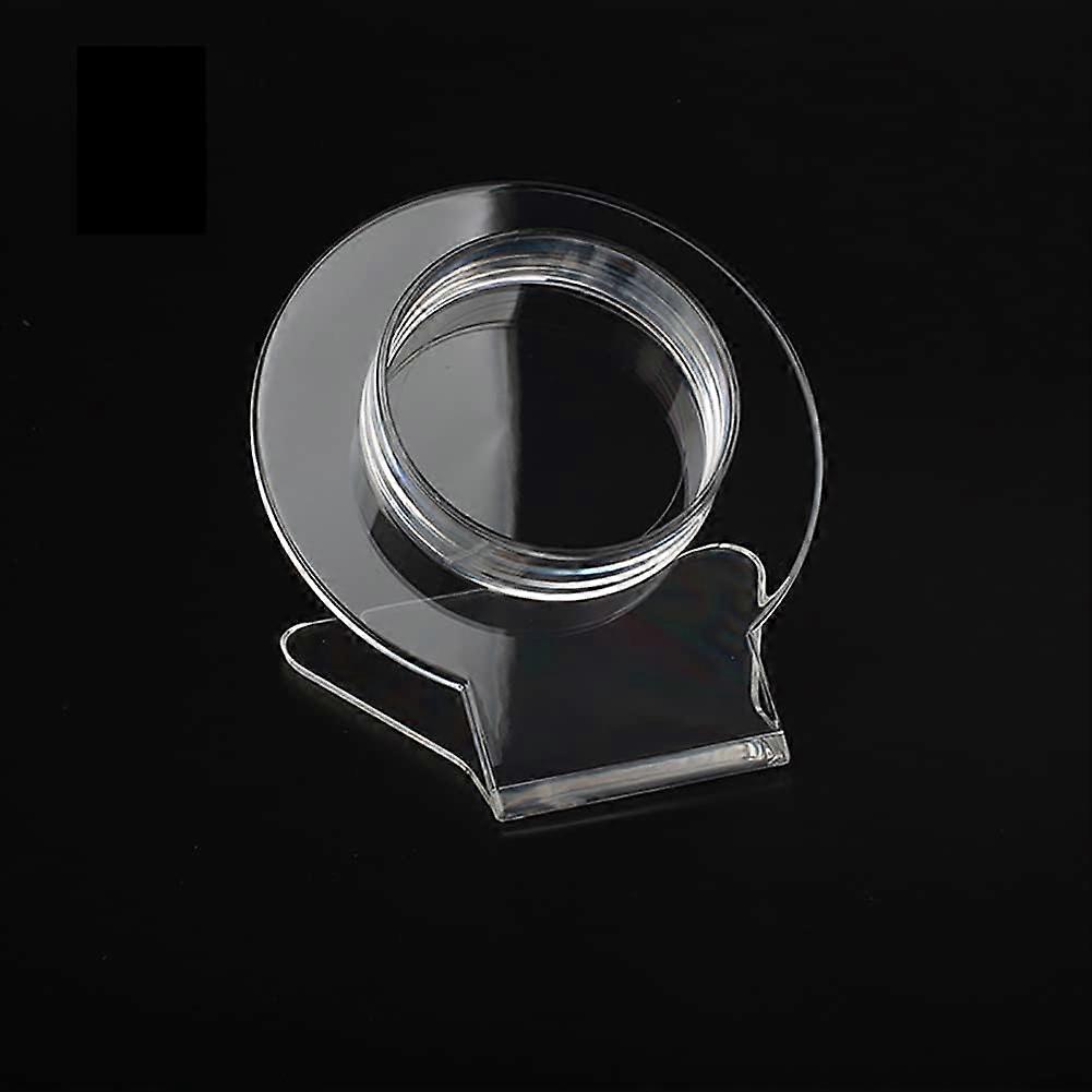 Clear Acrylic Bracelet Display Stand with MultiSlot Organizer for Jewelry and Bangle Storage