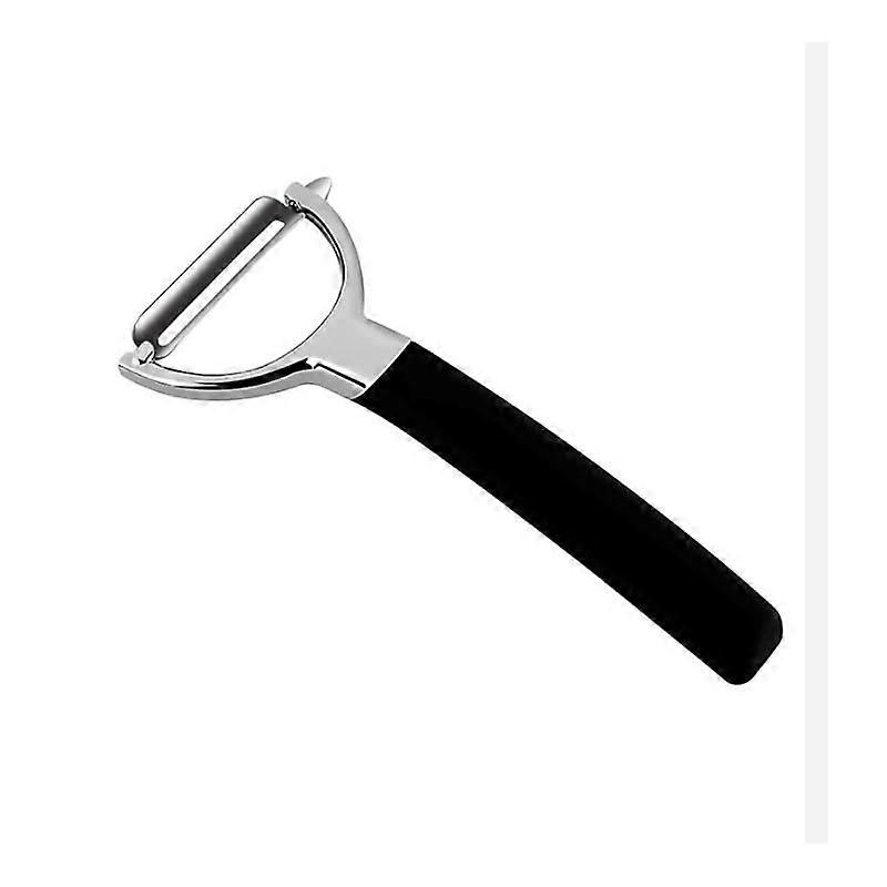 Stainless Steel Vegetable Peeler with Sharp Precision Blade, Rustproof Fruit Skin Scraper, NonSlip Handle
