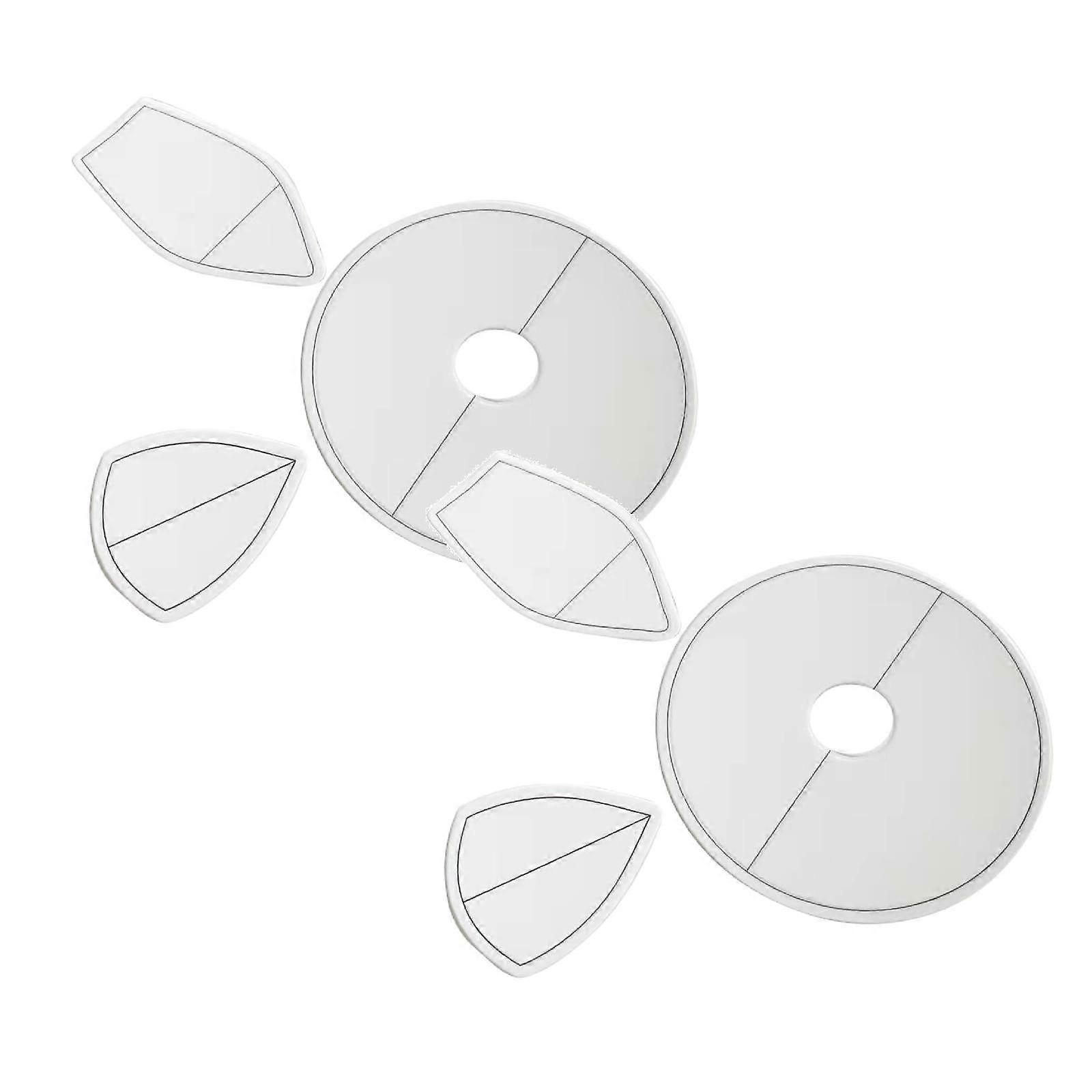 Xubond Ruler 3piece Specialshaped Hollow Sewing Kit Patchwork Template DIY Ruler Tools