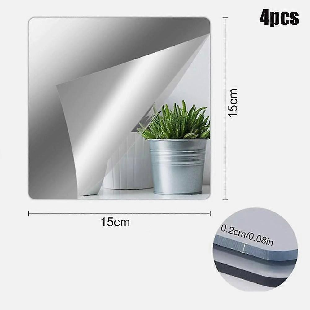 Flexible Plastic Mirror Wall Mirror Wall Mirror Tiles
