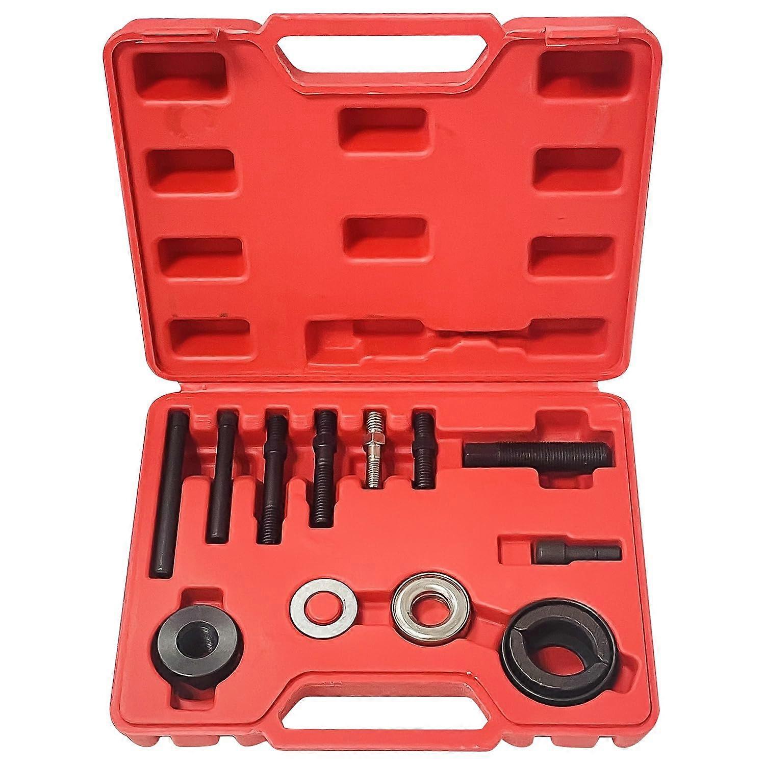 Pulley Puller and Installer Kit for GM Ford Chrysler Alternator Power Steering with Precise Alignment