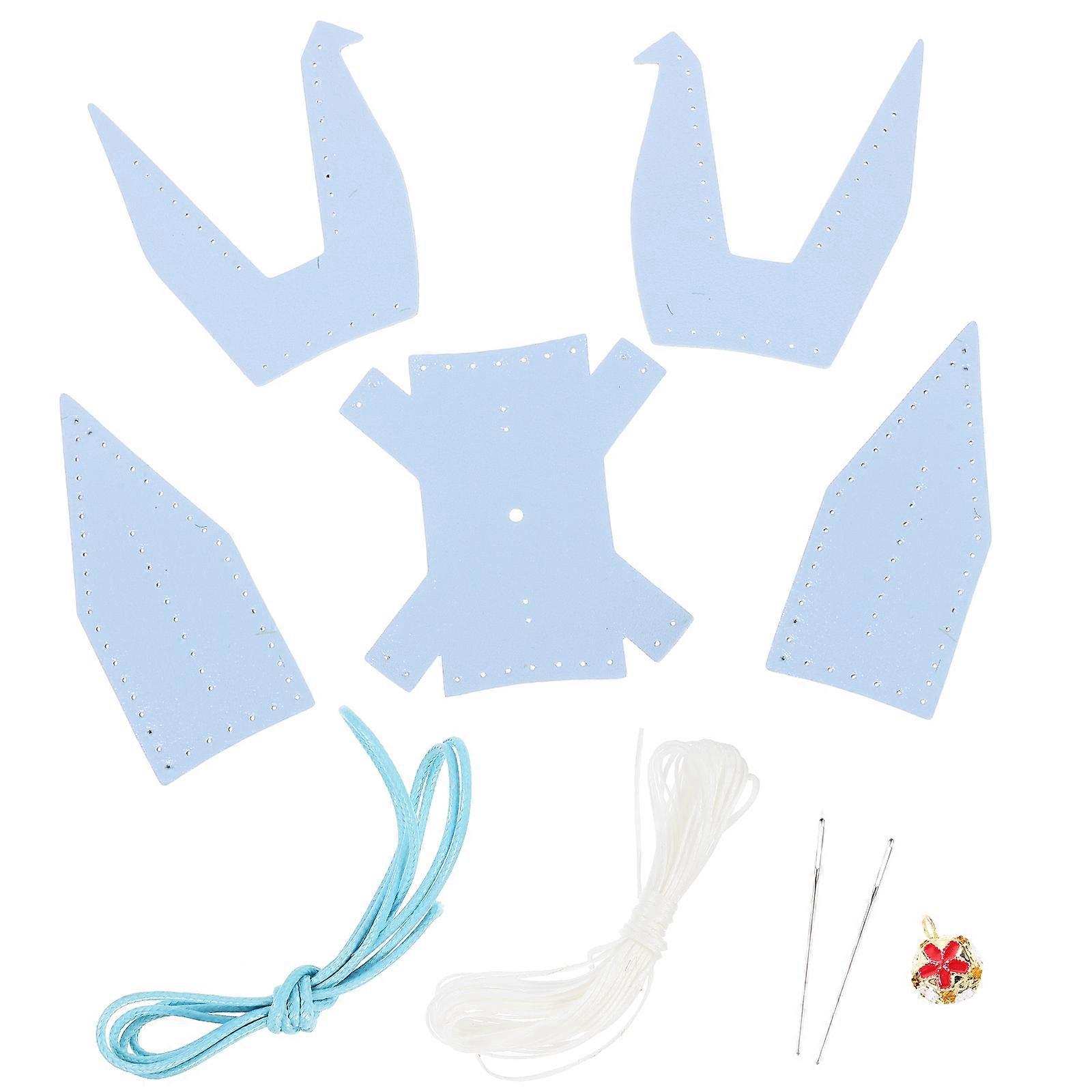 Origami Crane Car Interior Crane Pendant for 3Sets Sewing Kit