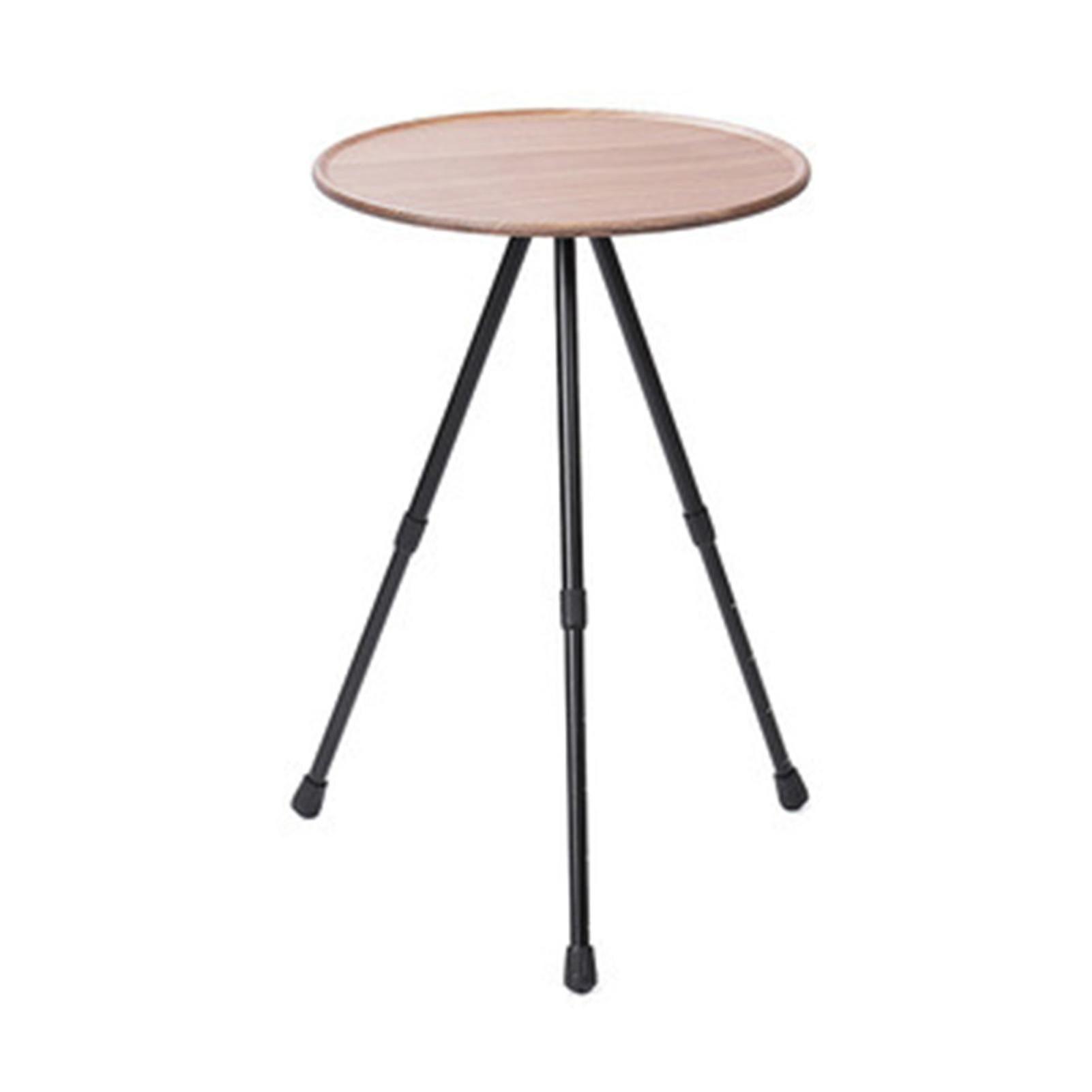 Liftable Table Foldable Durable Wide Application Practical Easy To Install Camping Folding Small Round Table For Outdoor