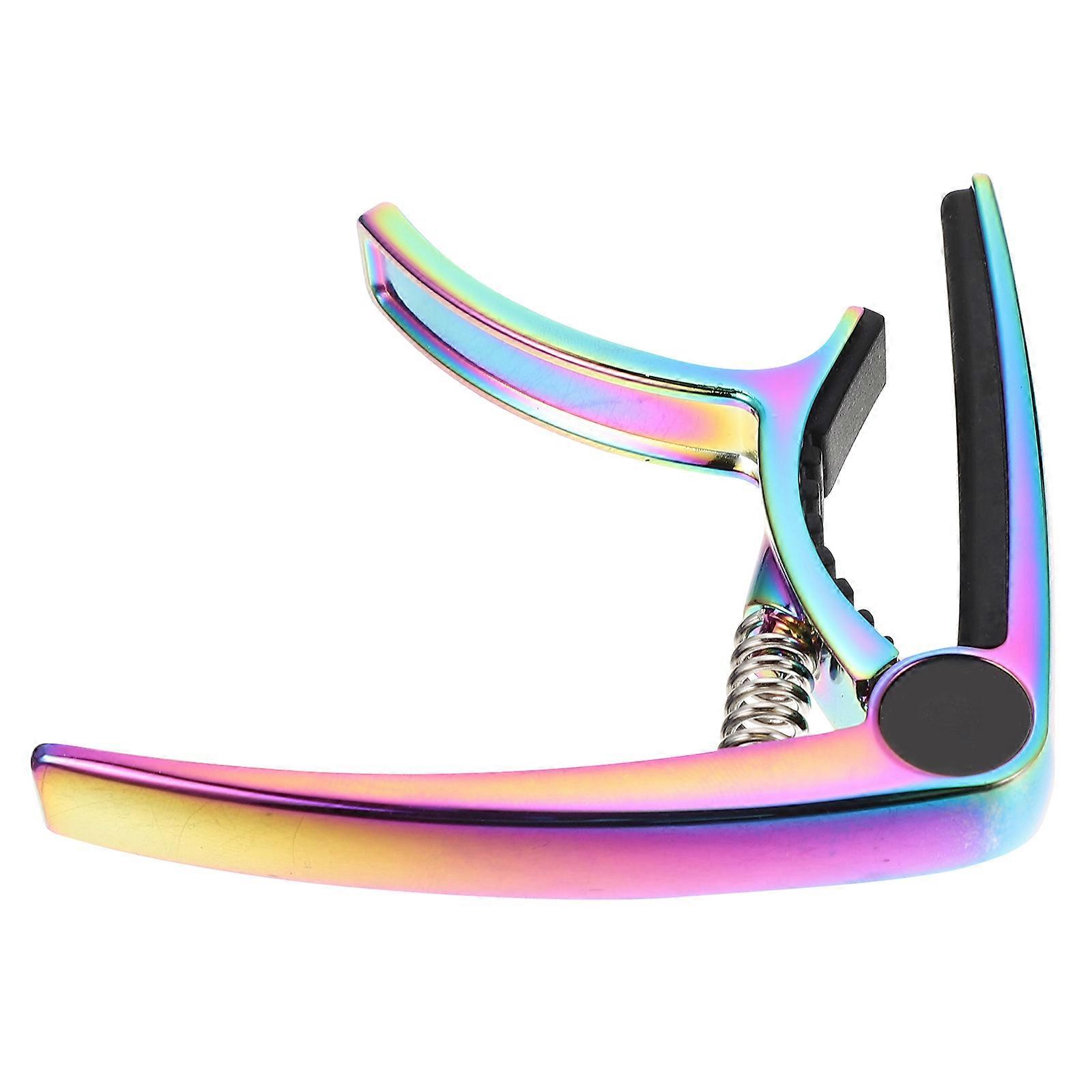 Guitar Capo Clamp Zinc Alloy Multi-Function for Musical Instrument Use