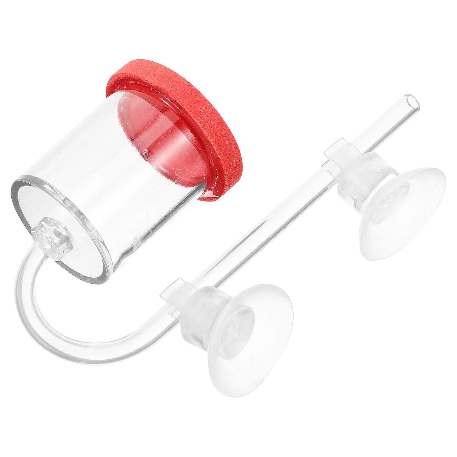 Aquarium Oxygen Diffuser Fish Tank Diffuser to Oxygenate Pink Acrylic