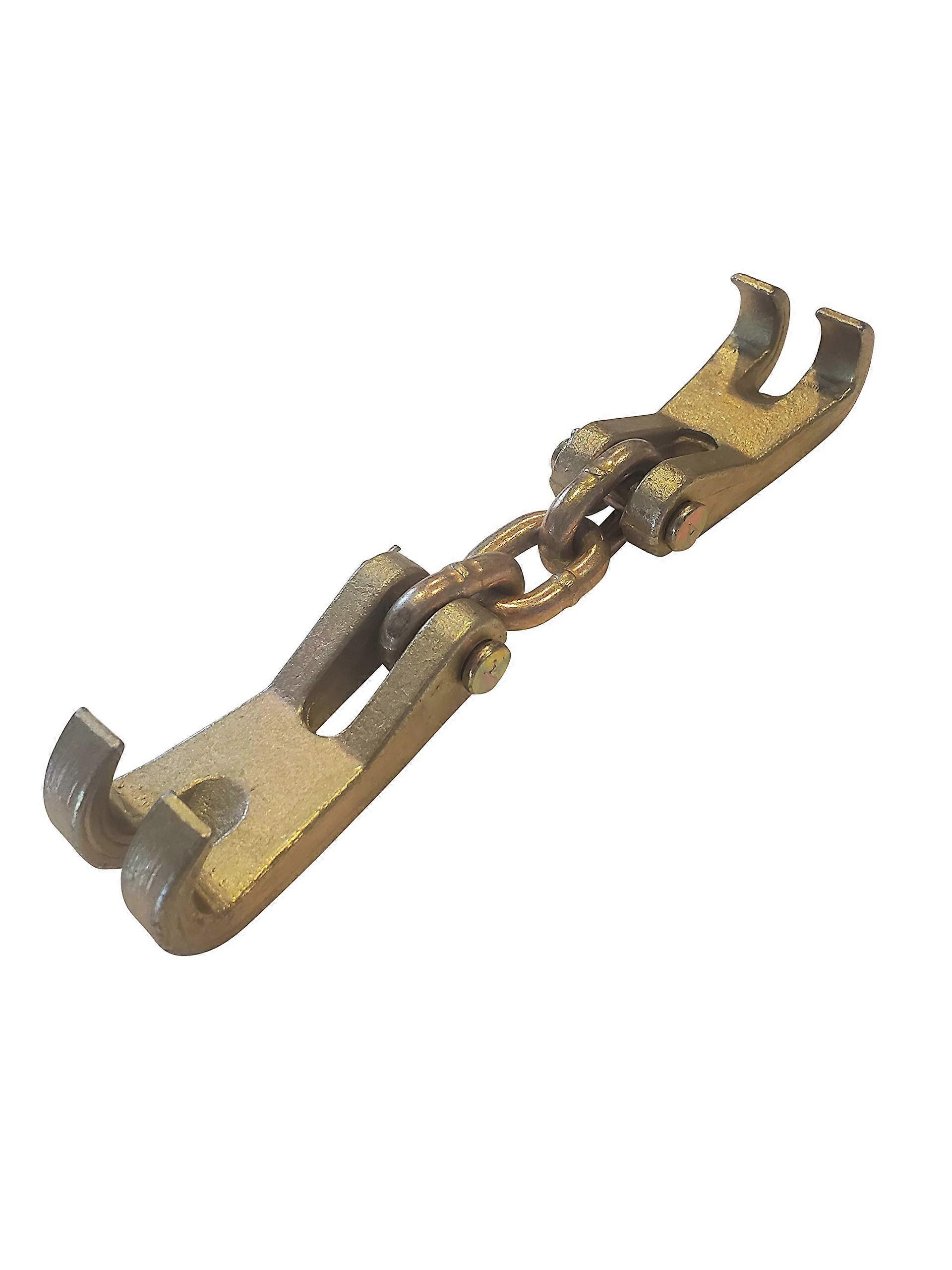 Auto Body Frame Pulling Clamp Drop Forged Steel Heavy Duty Tool with Precision Serrated Grip