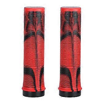 TPR Handlebar Grips DeathGrip Bike Death Grip Single Locks-On Rings Grips for Enjoy Firm and Slip Resistant Grip  blue