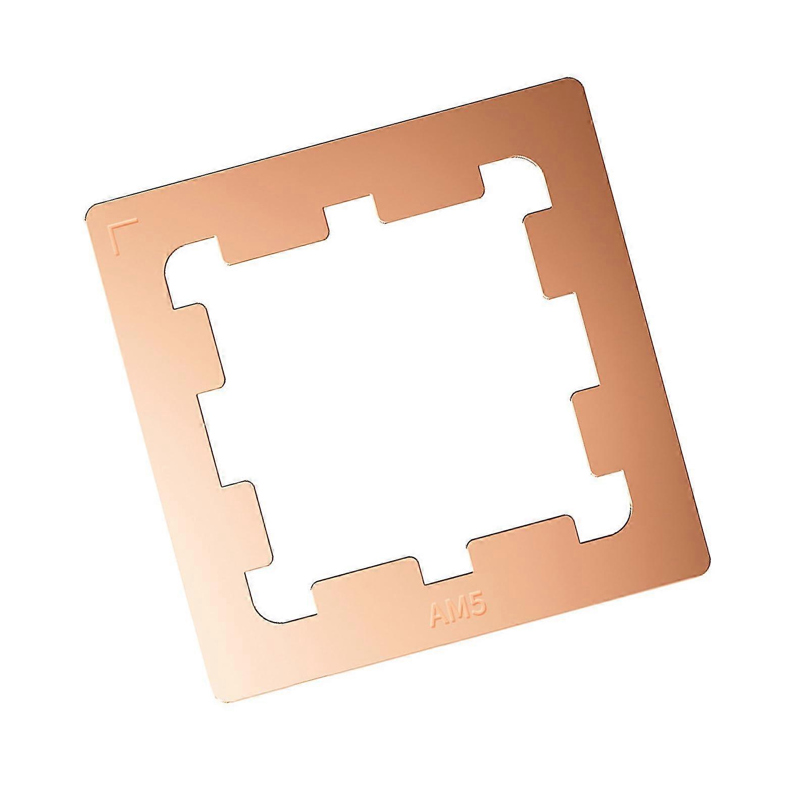AM5 CPU Thermal Pad and Paste Guard with  Heat Transfer for  Temperature Control