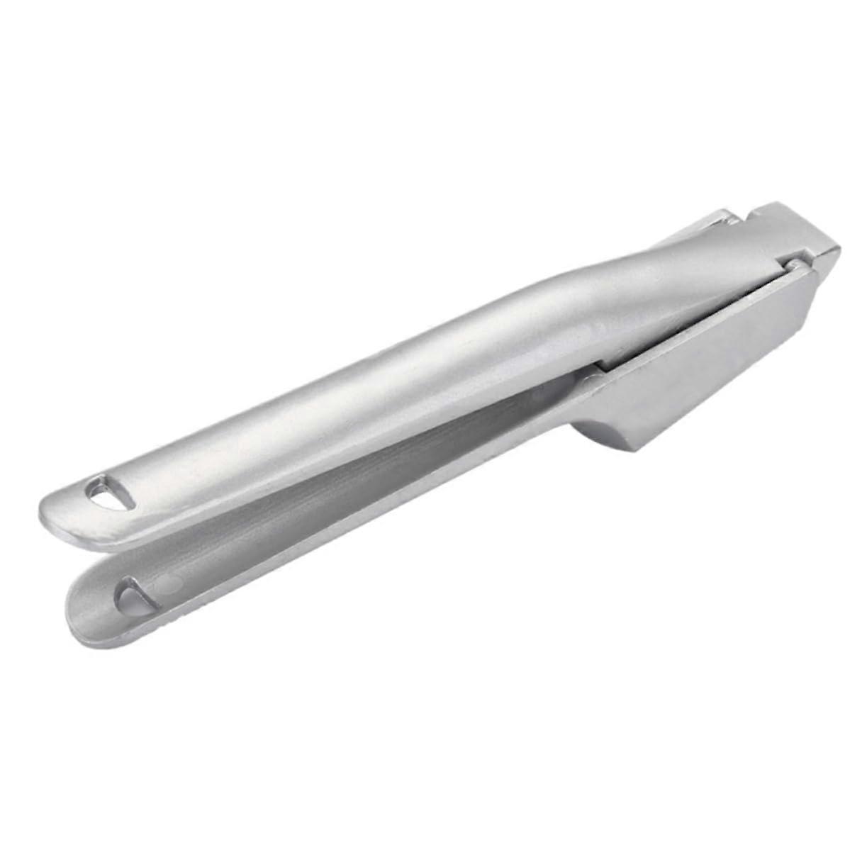 Stainless Steel Garlic Press Easy Crushing Handheld Tool for Kitchen Garlic Puree Making