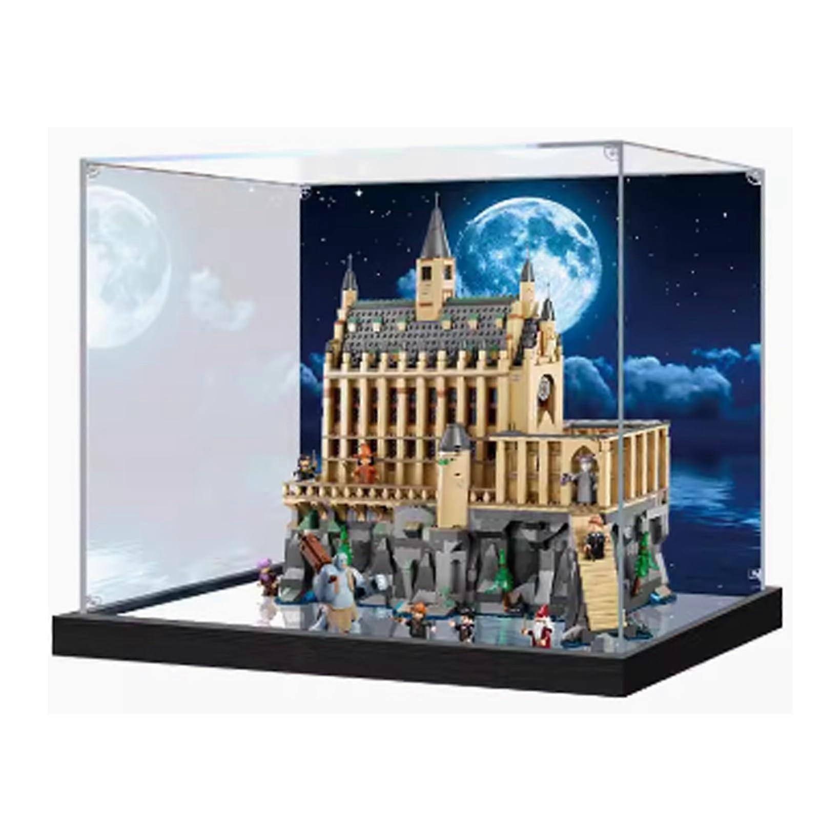 Acrylic Display Case for  76435 Castle Hall Model Dustproof Protective Clear Box