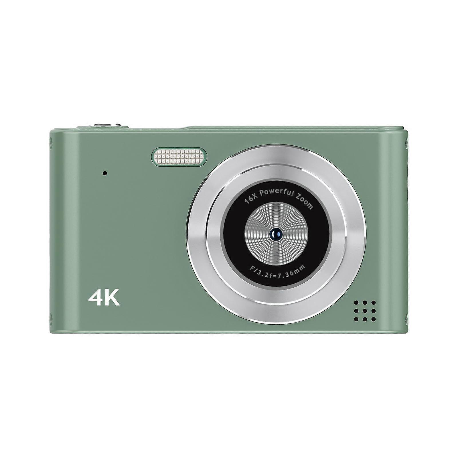 Resolution Digital Camera with 2.4 Inch Screen and 16x CCD Zoom Green