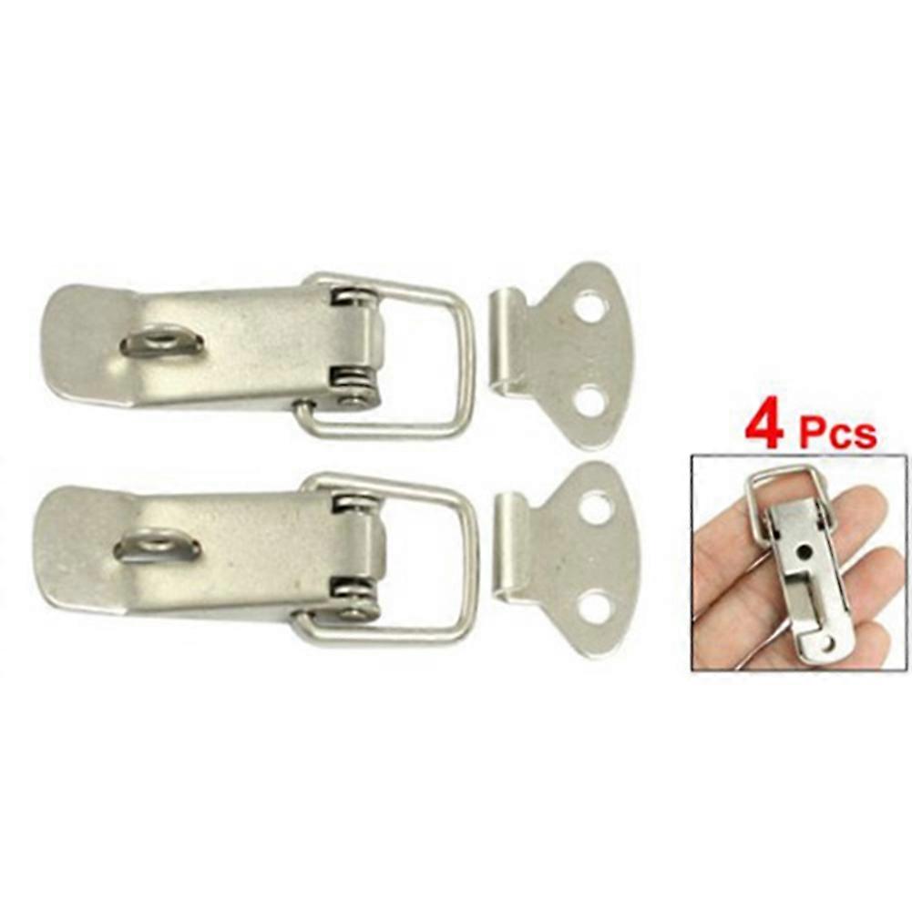24 Pcs Hardware Cabinet Boxes Spring Loaded Latch Catch Toggle Hasp