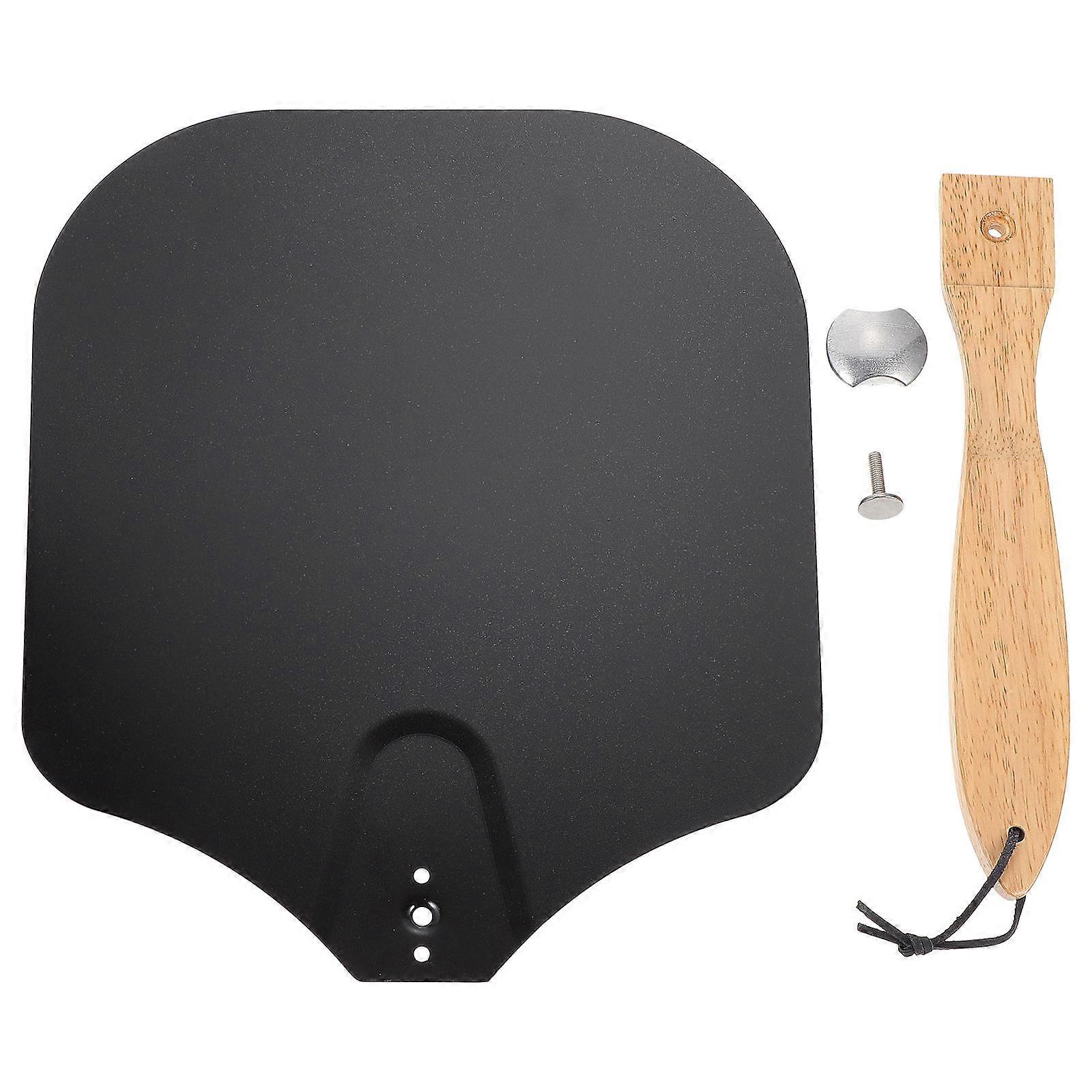 Pizza Accessories Baking Supply Pizzeria Use Folding Wood Handle 1Pc