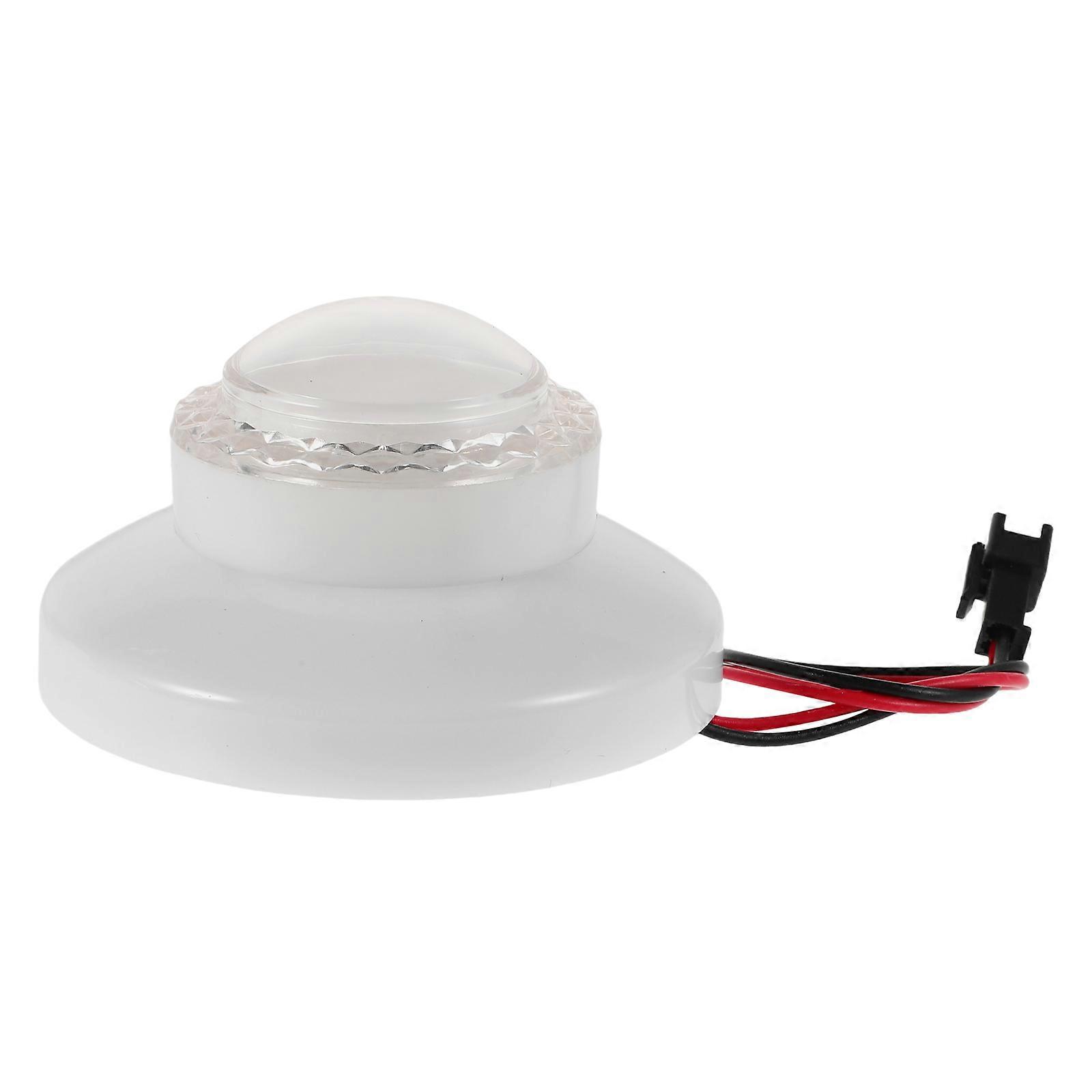 LED Push Button Plastic Game Console Accessory 5Pcs