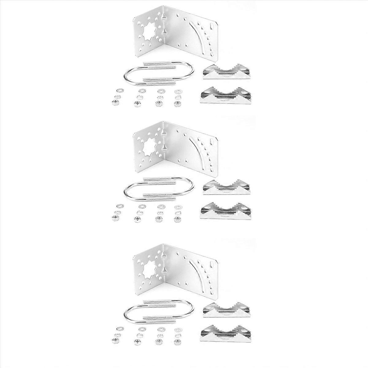 Pole Mount Bracket for LPDA Outdoor Antenna with U-Bolt