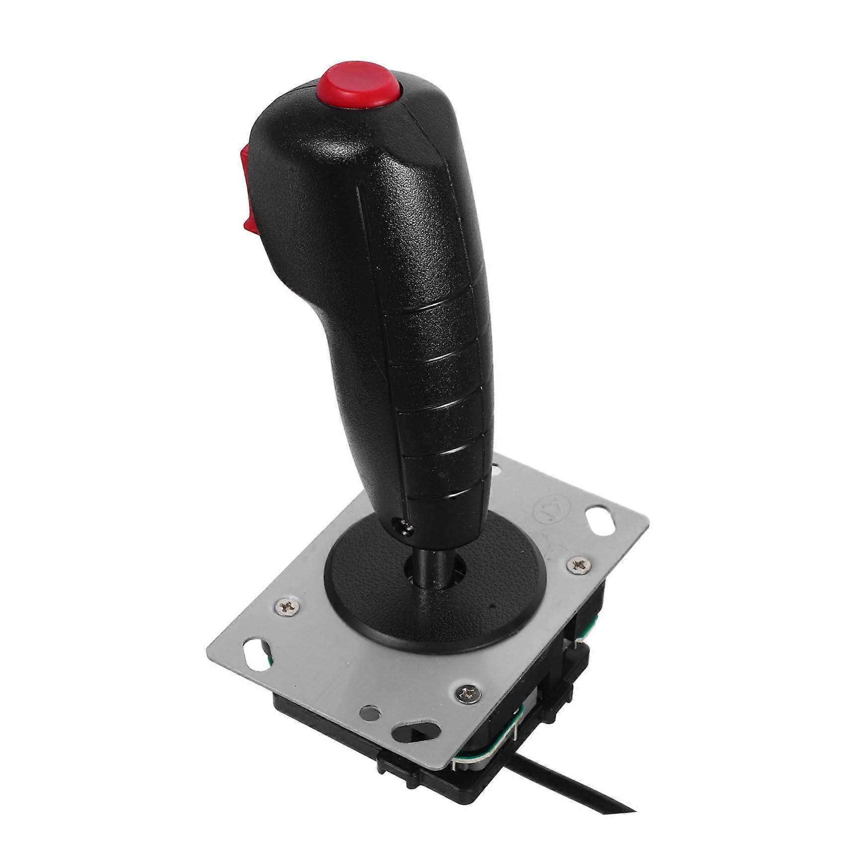 Flight Simulator Joystick for Mobile Games with Vibration and Precise Micro Switch Controls
