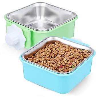 Hundebox-Wassernapf, Edelstahl-Futternapf für 8 Personen