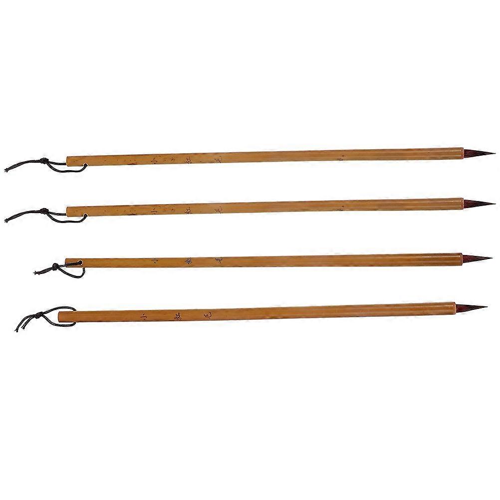 4pcs Multi-function Painting Brushes Household Chinese Brushes Multi-function Calligraphy Brushes