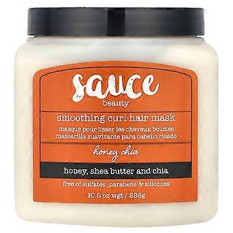 Sauce Beauty, udglattende krølhårmaske, honningchia, 298 g