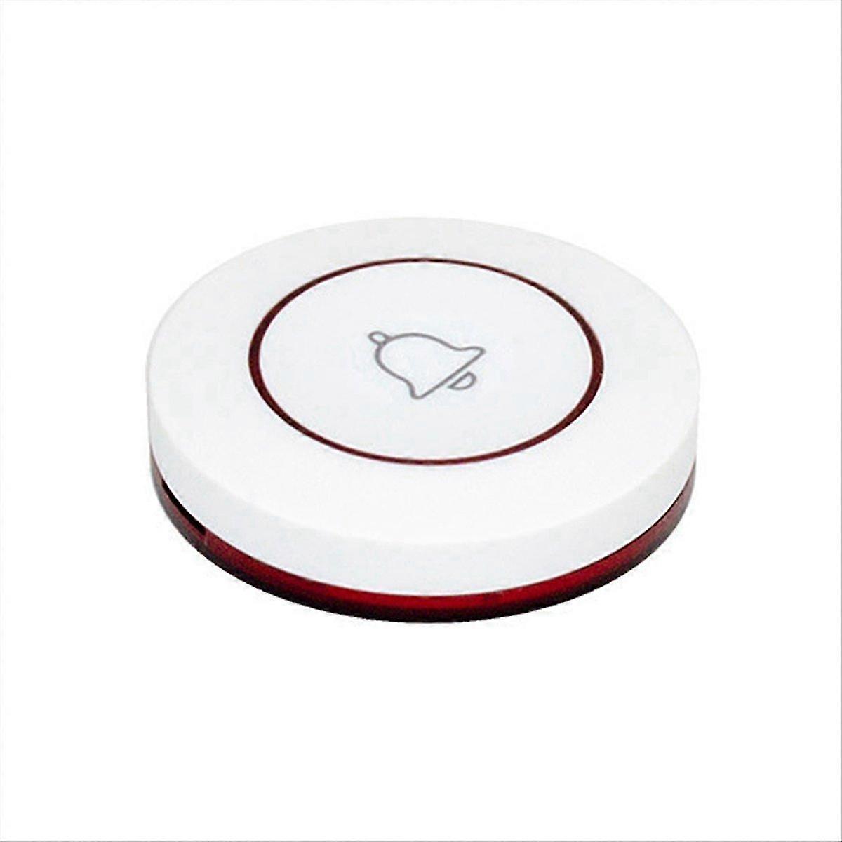 Call Button Restaurant Pager 433MHz Wireless Doorbell Button Red