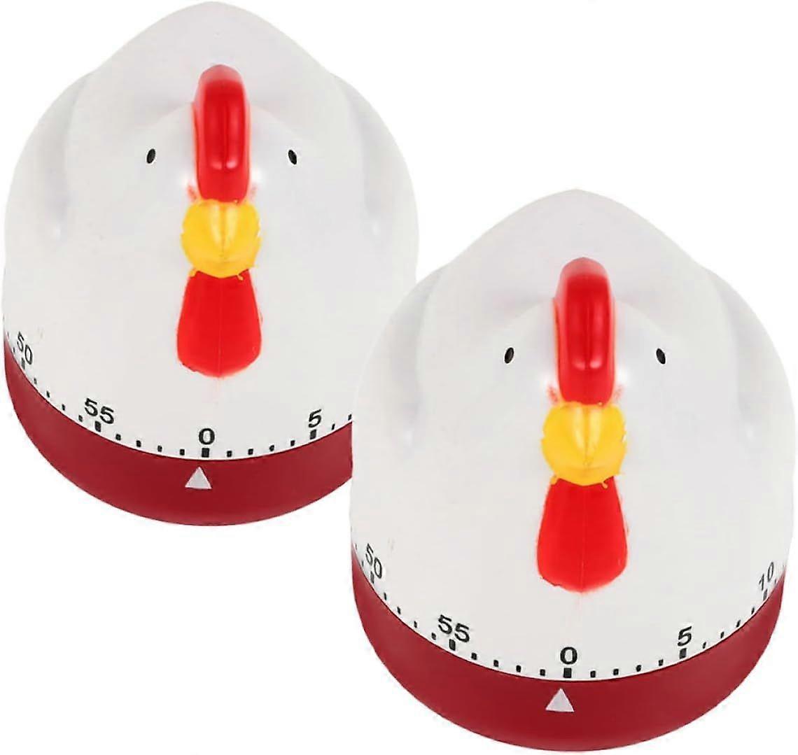 Mechanical Kitchen Timer Chicken Shape Countdown Cooking Manual Timers