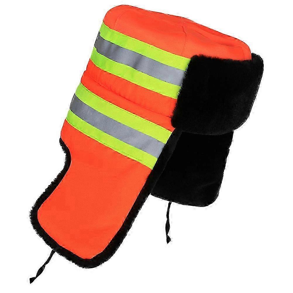 Sanitation Worker Hat Ear Guard Dust-Proof Winter Cloth Cap