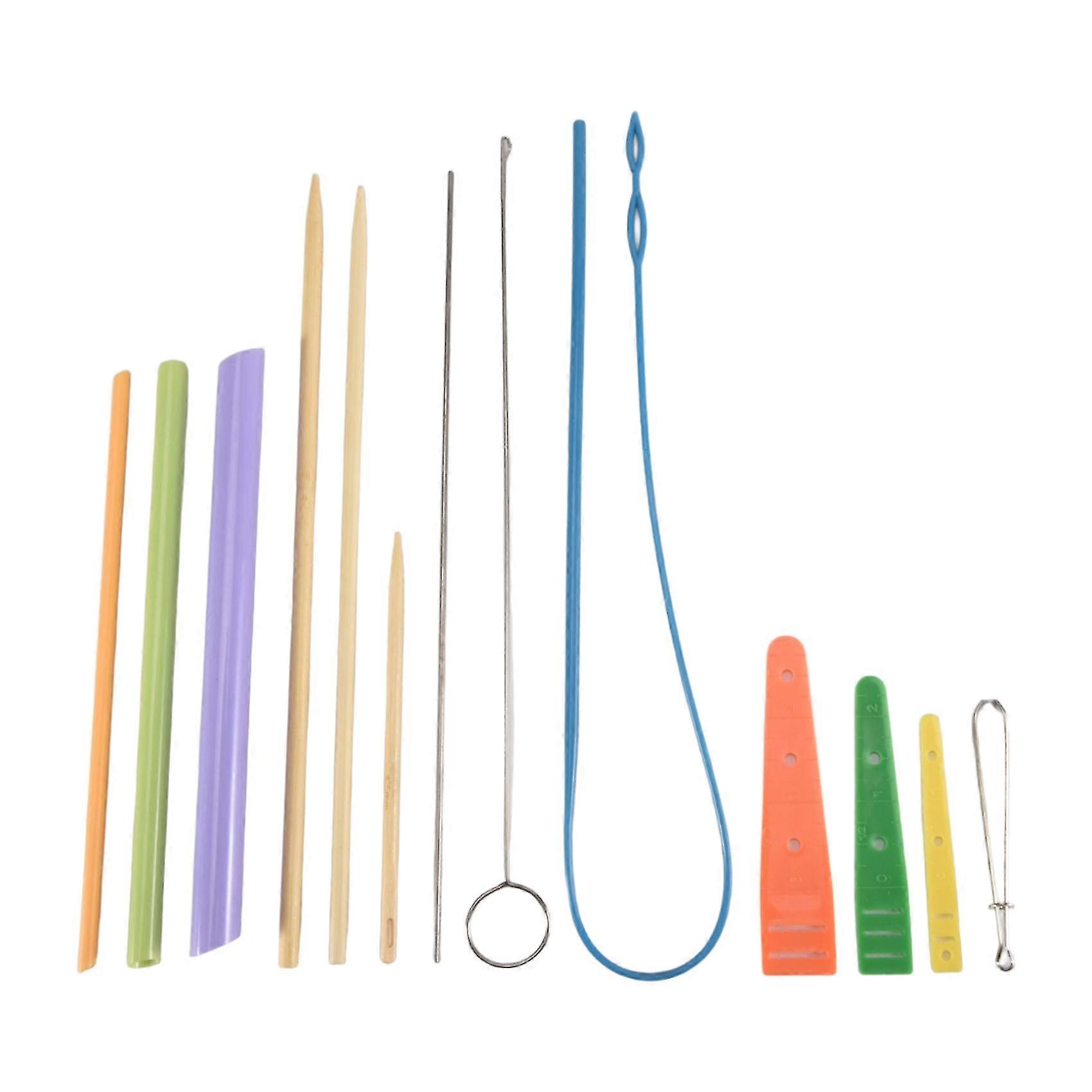 Fabric Tube Turning and Threading Tool Set Includes Drawstring Threader,Drawstring Threader Tool Se