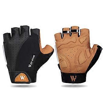 WEST BIKING Sports Protection Handschoenen met halve vingers Outdoor Fietsen Antislip Schokbestendige handschoenen