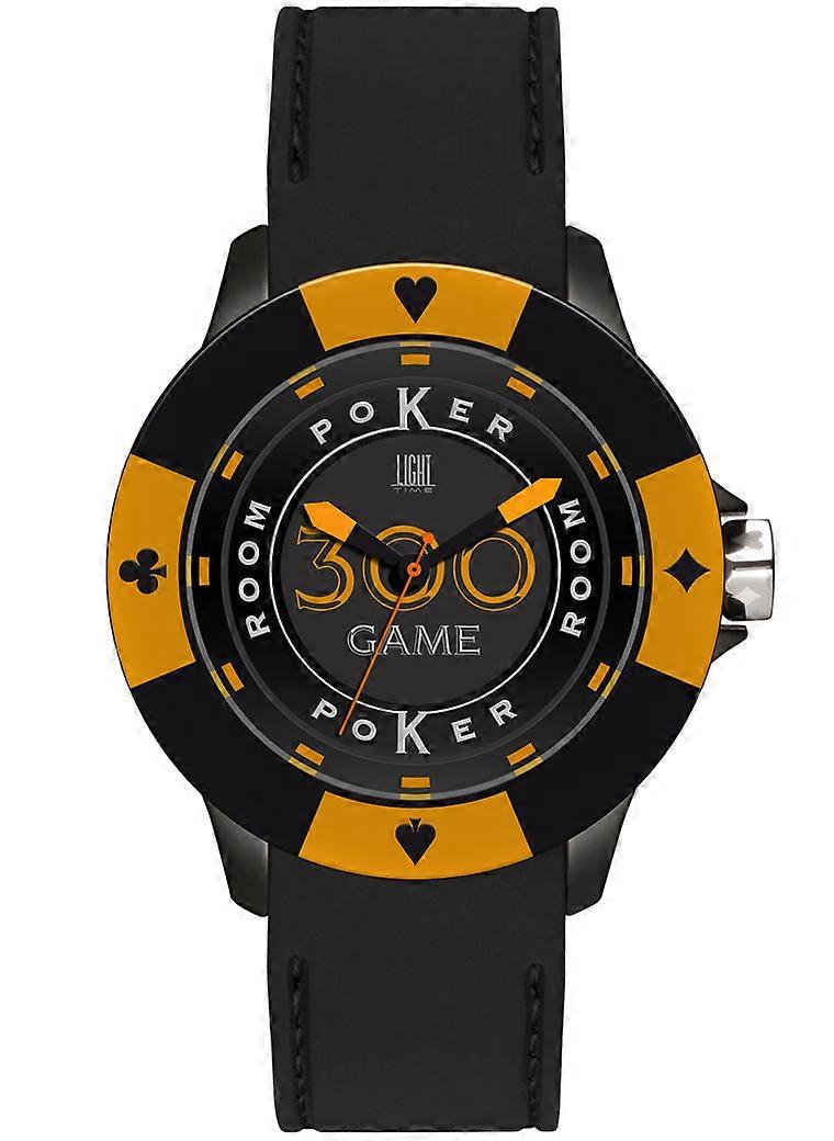 LIGHT TIME POKER - Black / Orange
