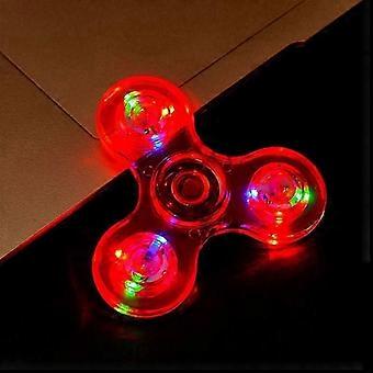Fidget Spinner, hehkuva aistillinen stressinlievityslelu, vähentää ahdistusta, vapauttaa jännitystä, lahja teini-ikäisille pojille, luokkahuonepalkinto, sopii lapsille A