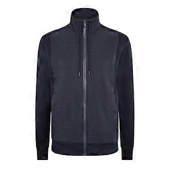 Boss Mens Shepherd Woven Full Zip Sweatshirt