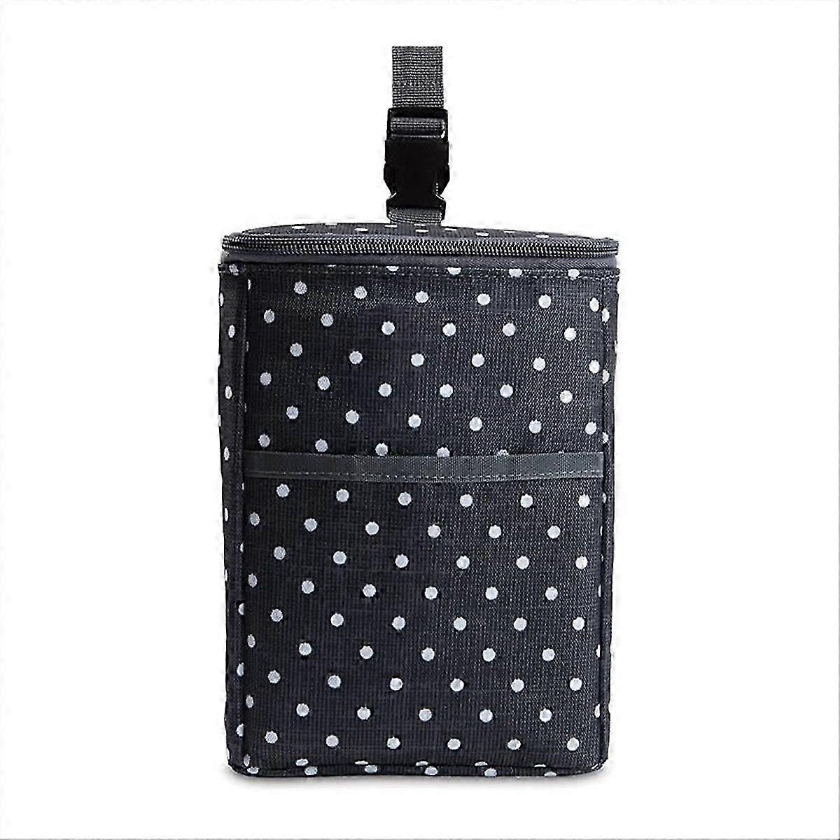 Freezer-Compatible Double Bottle Bag, Portable Insulated Baby Bottle Bag for Travel