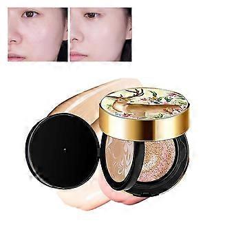 Moisturizing Cushion Foundation with SPF, Hydrating Concealer for Natural Coverage, All Skin Types