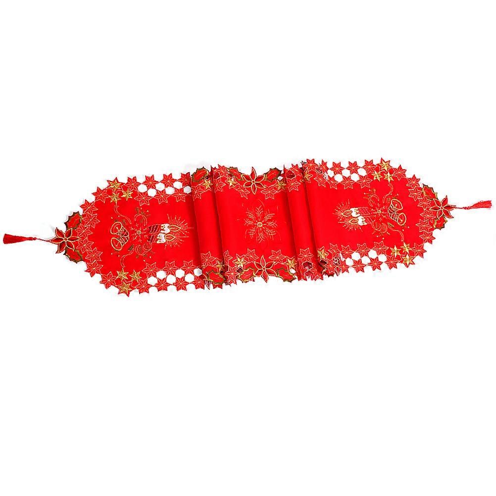 Nappe brodée de Noël (1 pièce)