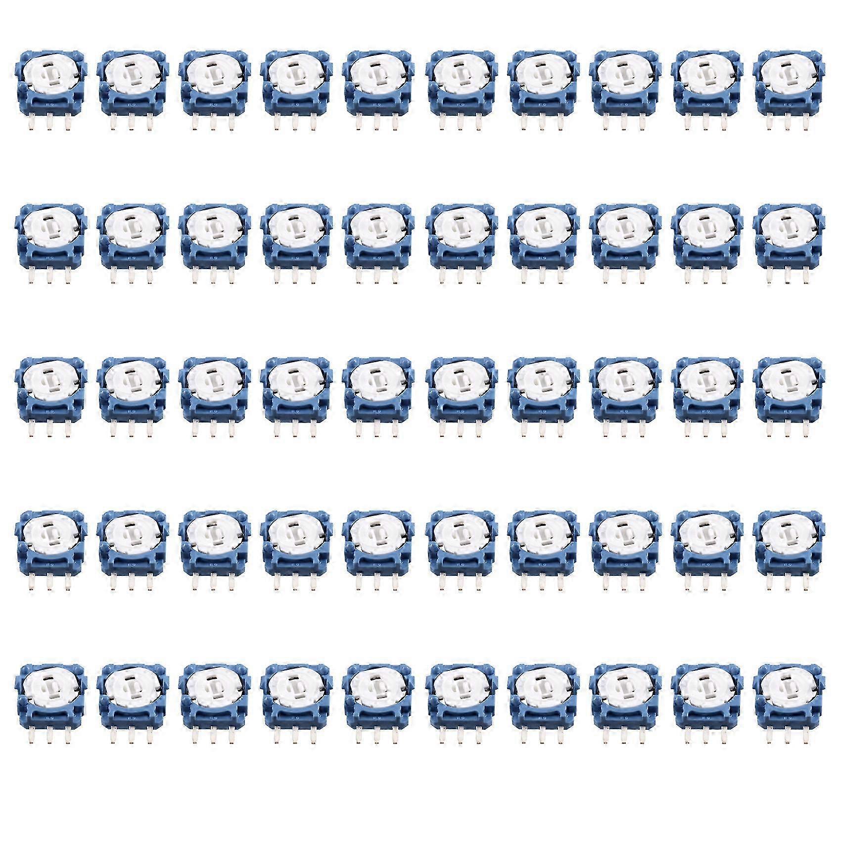 50PCS compatible withPS5 Joystick Axis Potentiometer 3D Analog Stick Button Sensor Micro Mini Switch compatible withDualSense Controller