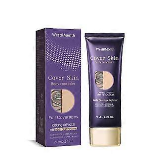 West&Month body concealer waterproof cover tattoo scar birthmark invisible body concealer