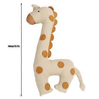 Staande giraf pluche speelgoed, levensechte knuffel voor kinderen, verjaardagscadeau, decoratie voor een dierenfeestje