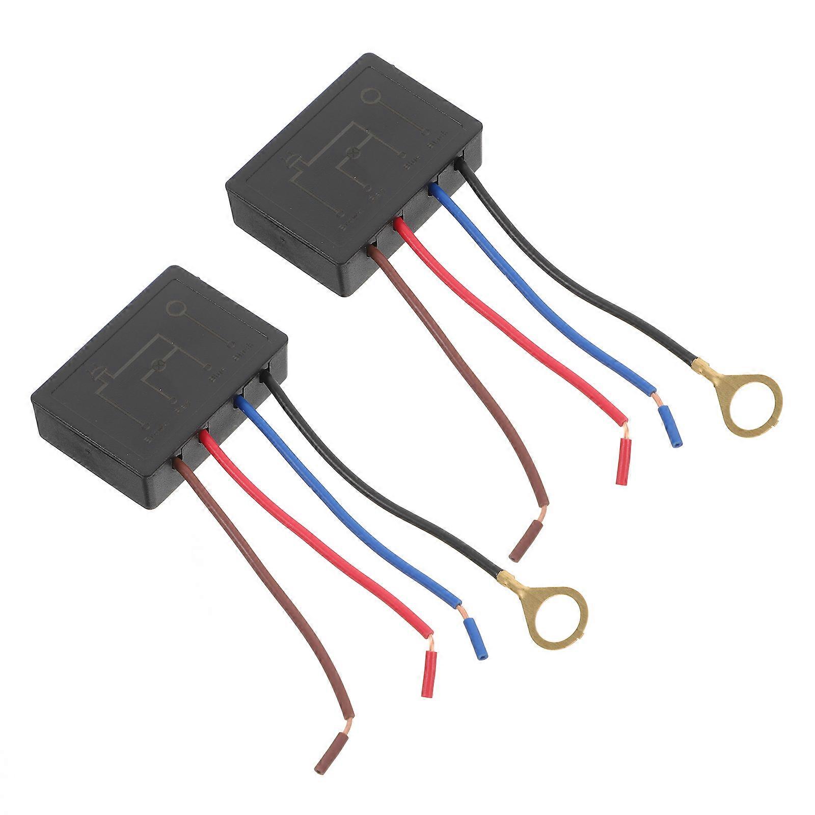 2 Pcs LED Dimmer Switch Universal Dimmer Switch Touch Light Dimmer Switch Dimmable Led Light Switch Table Light Accessories