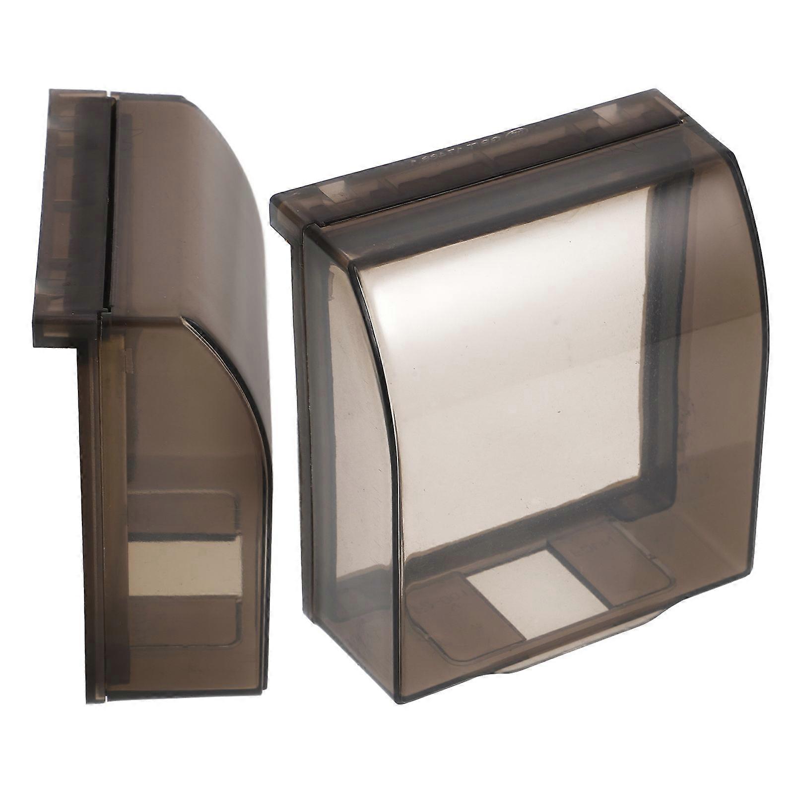 Sticky Weatherproof Wall Plate for Home 2Pcs Durable Socket Cover