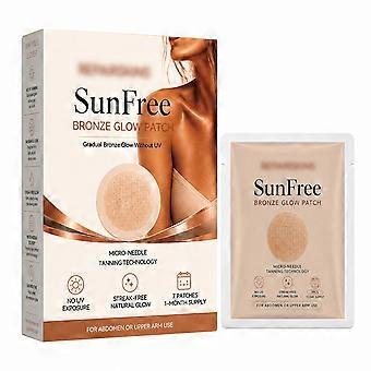 2pcs Tanning Care Patch, A convenient tanning and skin-caring patch for full body use with natural coloring
