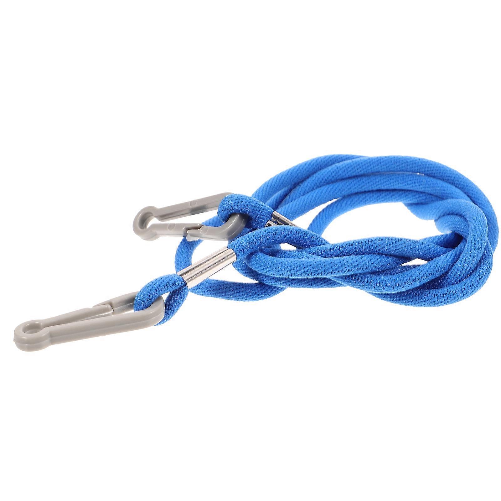 Blue Nylon Multi-Function Glove Strap for Kids with Holder